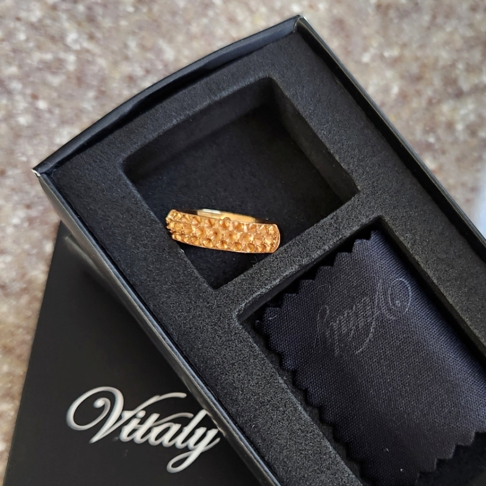 Vitaly Anti-Stone Ring in Rose Gold - Picture 2 of 5